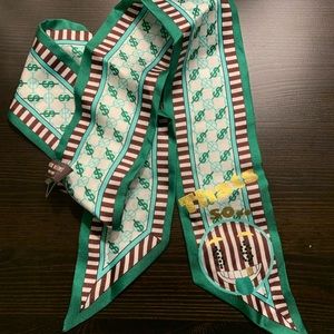 Henri Bendel silk scarf